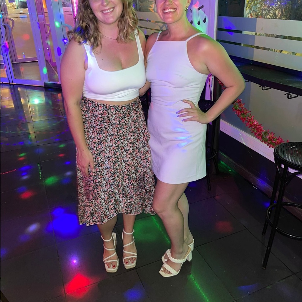 Lavender French connection mini dress